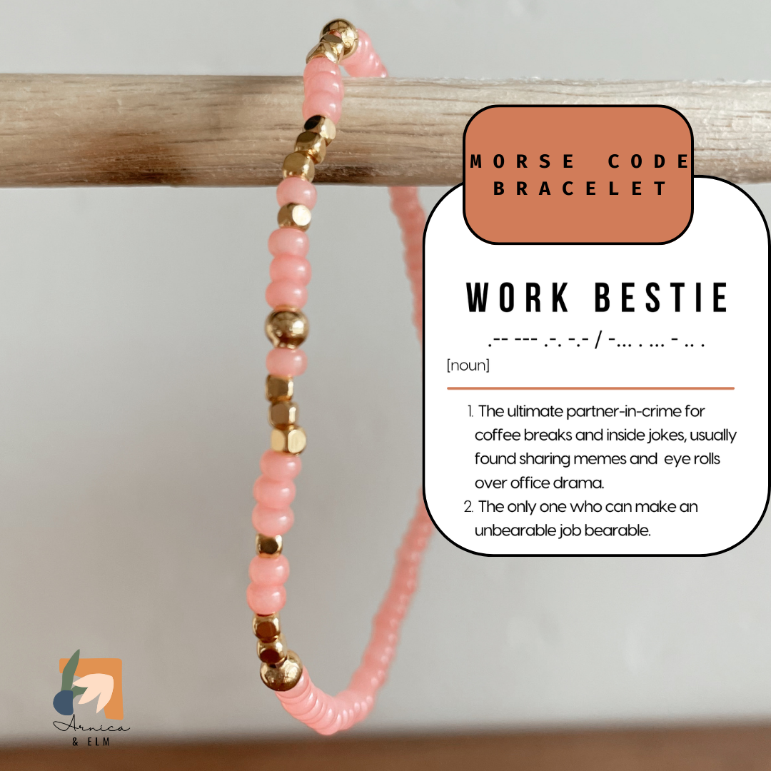 Work Bestie Definition Bracelet