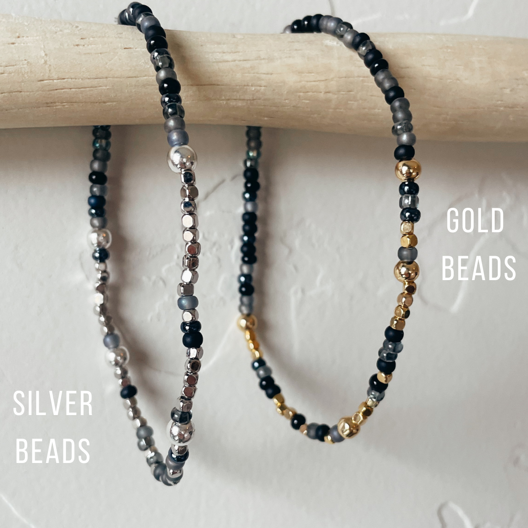 'Like Mother' + 'Like Daughter' Morse Code Bracelet Set