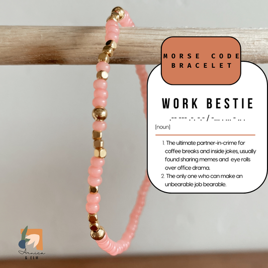 Work Bestie Definition Bracelet