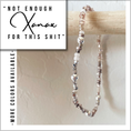 Load image into Gallery viewer, "Not Enough Xanax For This Shit" Morse Code Bracelet
