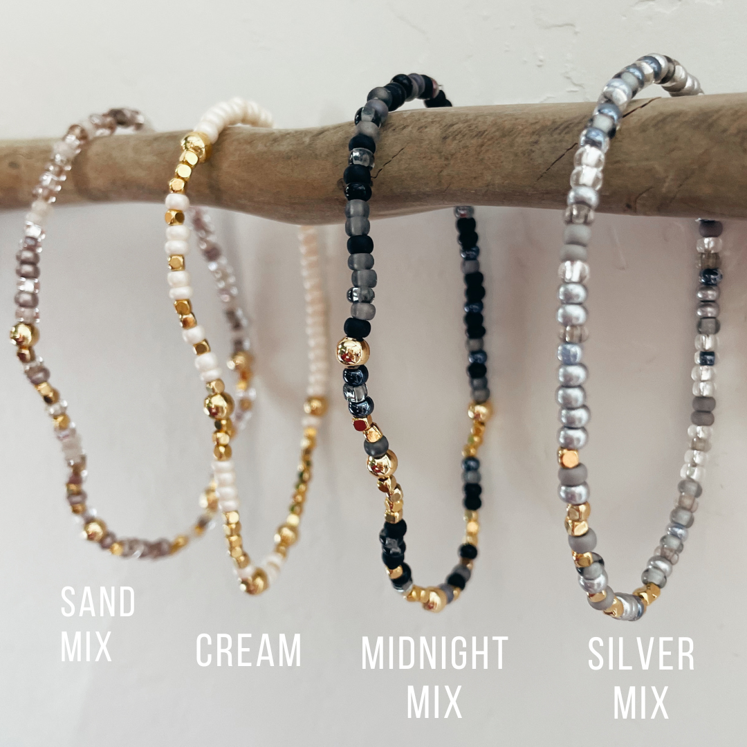 Staying Sober and Shit Morse Code Bracelet