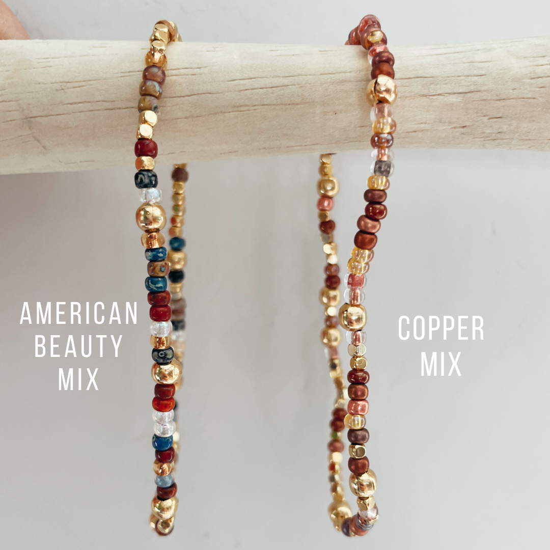 Staying Sober and Shit Morse Code Bracelet