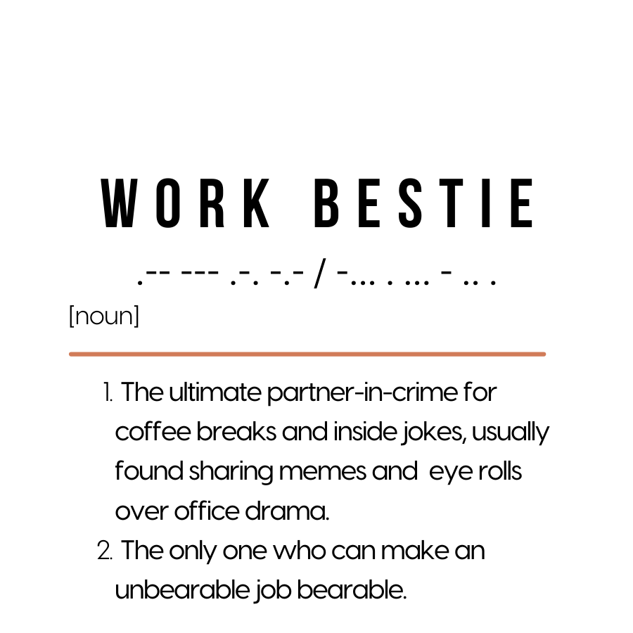 Work Bestie Definition Bracelet